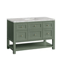 Smokey Celadon / Victorian Silver - 3 Faucet Holes