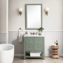 Smokey Celadon / White Zeus - 3 Faucet Holes