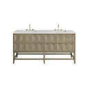 Pebble Oak / Eternal Jasmine Pearl - 3 Faucet Holes