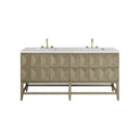 Pebble Oak / Eternal Jasmine Pearl - 3 Faucet Holes