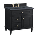 Black Onyx / Charcoal Soapstone - 3 Faucet Holes