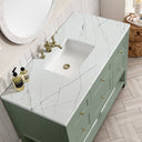 Smokey Celadon / Ethereal Noctis - 3 Faucet Holes