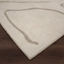Renwil Chloe 1' x 1' Ft Handwoven Indoor Rug - Cream / Beige