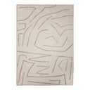 Renwil Chloe 3'3" x 4' Ft Handwoven Indoor Rug - Cream / Beige