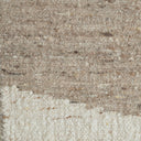 Renwil Grace 1'4" x 1'4" Ft Handwoven Indoor Rug - Ivory / Stone