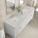 Bright White / Eternal Jasmine Pearl - 3 Faucet Holes