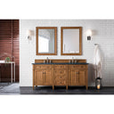 Saddle Brown / Charcoal Soapstone - 3 Faucet Holes
