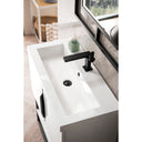Glossy White / Matte Black / Glossy White - 1 Faucet Hole