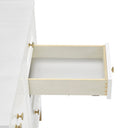 Glossy White / Victorian Silver - 3 Faucet Holes