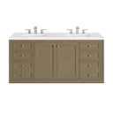 Walnut Whisper / White Zeus - 3 Faucet Holes