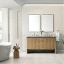 Light Natural Oak / Parisien Bleu - 3 Faucet Holes