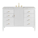 Bright White / Eternal Jasmine Pearl - 3 Faucet Holes
