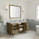 Walnut Whisper / Eternal Jasmine Pearl - 3 Faucet Holes