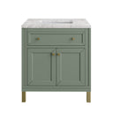 Smokey Celadon / Eternal Jasmine Pearl - 3 Faucet Holes