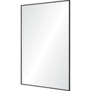 Renwil Raizel 40" Tall Rectangle Wall Mirror - Black