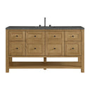 Light Natural Oak / Parisien Bleu - 3 Faucet Holes
