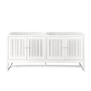 Glossy White / No Countertop