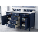 Victory Blue / Carrara White - 3 Faucet Holes