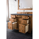 Saddle Brown / Charcoal Soapstone - 3 Faucet Holes