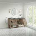 Whitewashed Oak / Parisien Bleu - 3 Faucet Holes