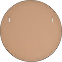 Renwil Posadas 36" Tall Round Wall Mirror - Black