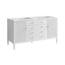 Bright White / No Countertop