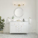 Glossy White / Ethereal Noctis - 3 Faucet Holes