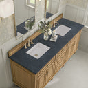 Light Natural Oak / Charcoal Soapstone - 3 Faucet Holes