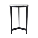 Renwil Arryn Indoor Cast Aluminum Side Table - Black