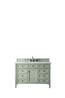 Sage Green / Eternal Jasmine Pearl - 3 Faucet Holes