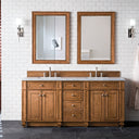 Saddle Brown / Eternal Jasmine Pearl - 3 Faucet Holes