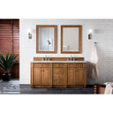 Saddle Brown / Eternal Jasmine Pearl - 3 Faucet Holes