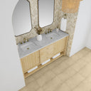 Sunwashed Oak / Victorian Silver - 3 Faucet Holes