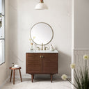 Mid-Century Walnut / Ethereal Noctis - 3 Faucet Holes
