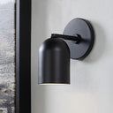 Renwil Valonia 8.25" Length Wall Sconce - Black