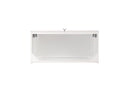 Glossy White / No Countertop