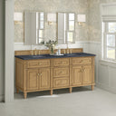 Light Natural Oak / Charcoal Soapstone - 3 Faucet Holes
