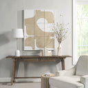Renwil Erula 48" Wide Wall Art - Matte White