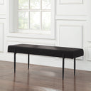 Renwil Lowe Indoor Boucle Bench - Black