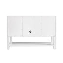 Bright White / No Countertop