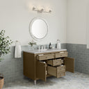 Walnut Whisper / Eternal Jasmine Pearl - 3 Faucet Holes