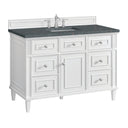 Bright White / Parisien Bleu - 3 Faucet Holes