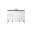 Glossy White / Cala Blue - 3 Faucet Holes