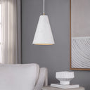 Renwil Paula 10" Length Ceiling Fixture - Off-White with Speckles