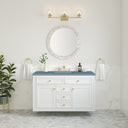 Glossy White / Cala Blue - 3 Faucet Holes