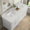 Bright White / Lime Delight - 3 Faucet Holes
