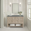 Whitewashed Oak / Parisien Bleu - 3 Faucet Holes