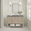 Whitewashed Oak / Parisien Bleu - 3 Faucet Holes