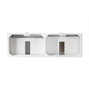 Glossy White / No Countertop