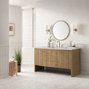 Light Natural Oak / Victorian Silver - 3 Faucet Holes